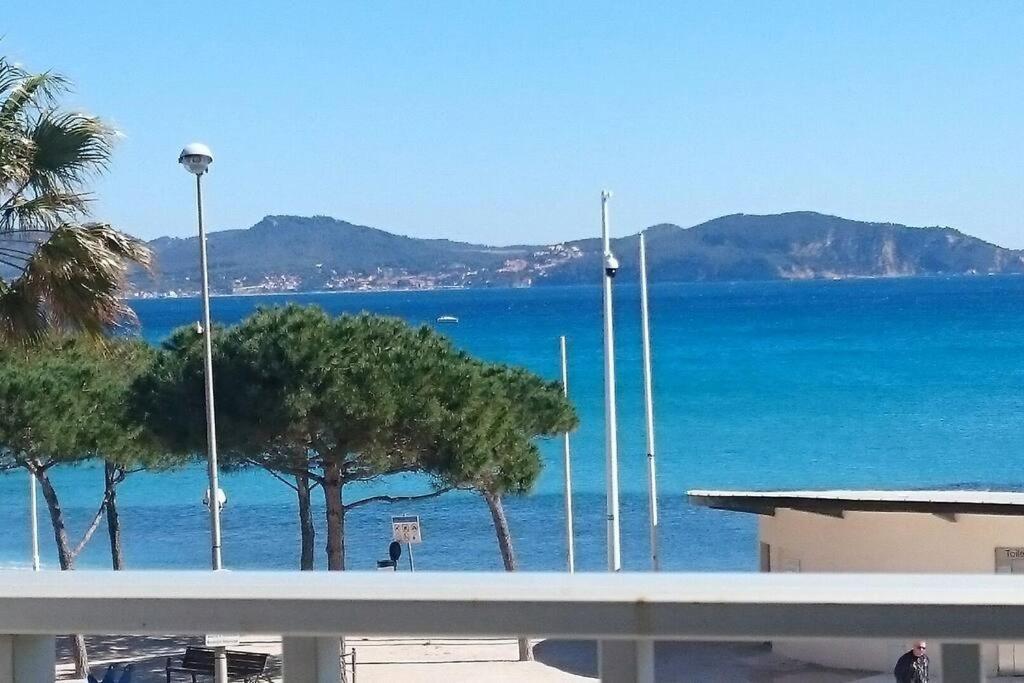 T3 Sur La Plage Vue Feerique Mer,Wifi, Parking Inclus , Clim La Ciotat Buitenkant foto